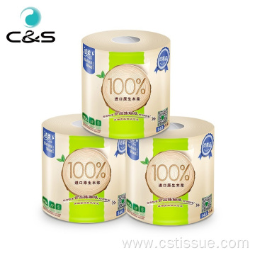 Soft Toilet Tissue Paper Core Pure Wood Pulp